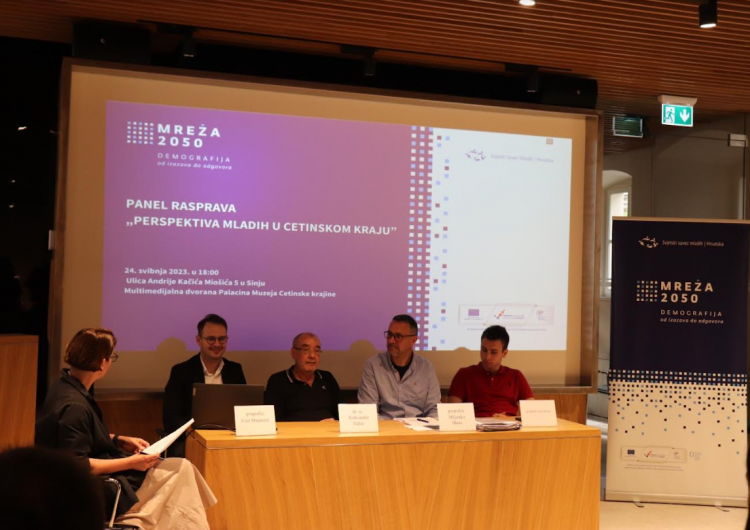 Održana panel rasprava “Perspektiva mladih u Cetinskom kraju” u Sinju
